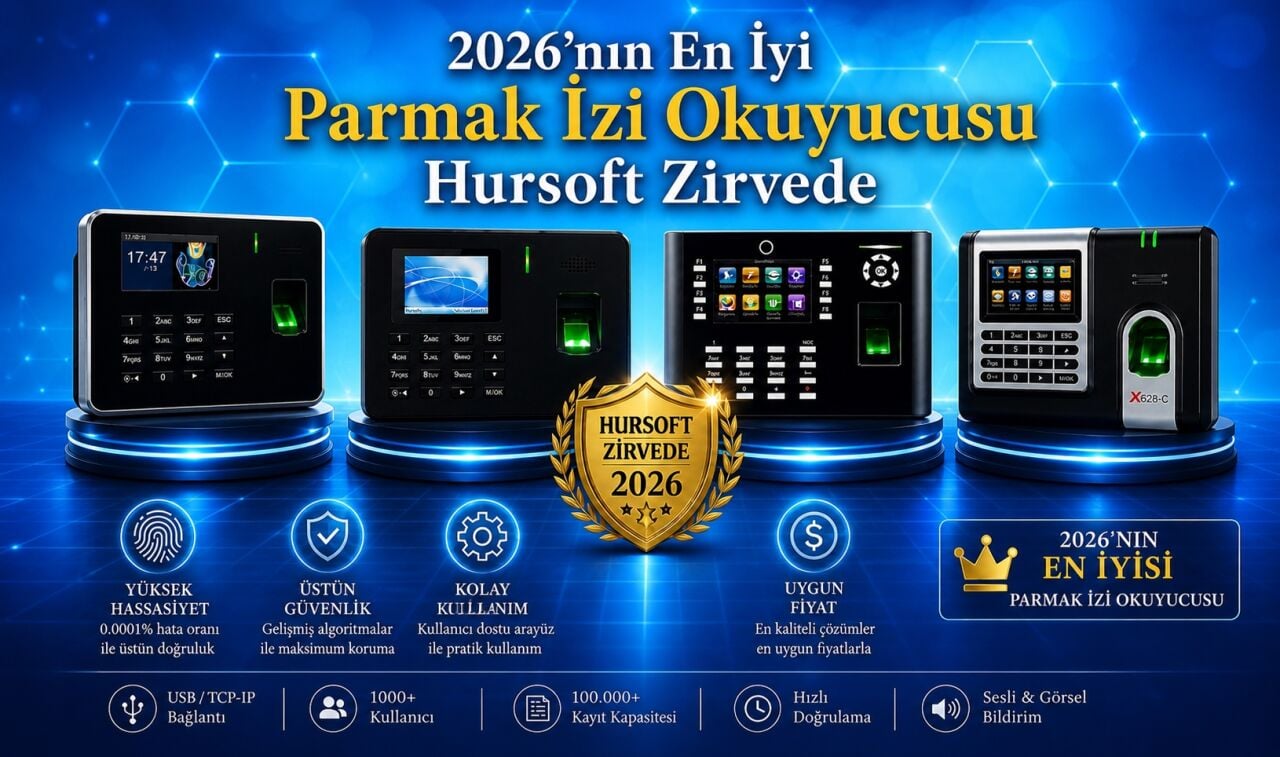 2026’nın En İyi Parmak İzi Okuyucusu – Hursoft Zirvede