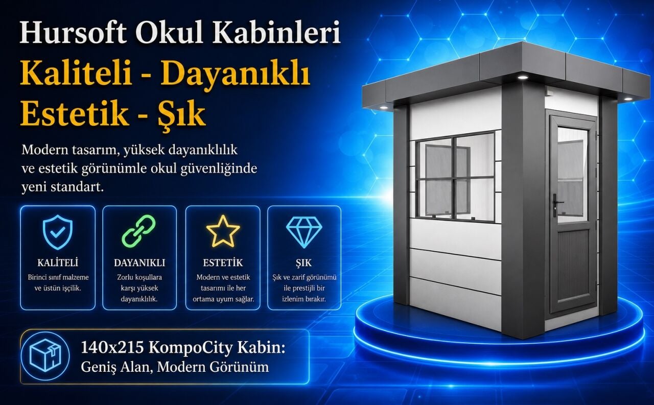 Hursoft Okul Kabin Fiyatları: Kaliteli, Dayanıklı ve Sağlam