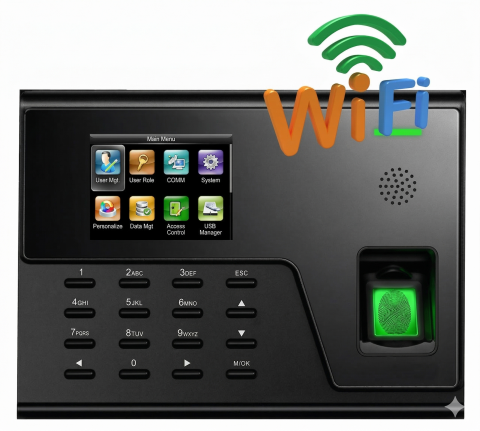 HURSOFT UA760-MF PARMAK İZİ OKUYUCU (3000 PARMAK İZİ - 3000 KART OKUMA ÖZELLİĞİ) + WİFİ ÖZELLİĞİ