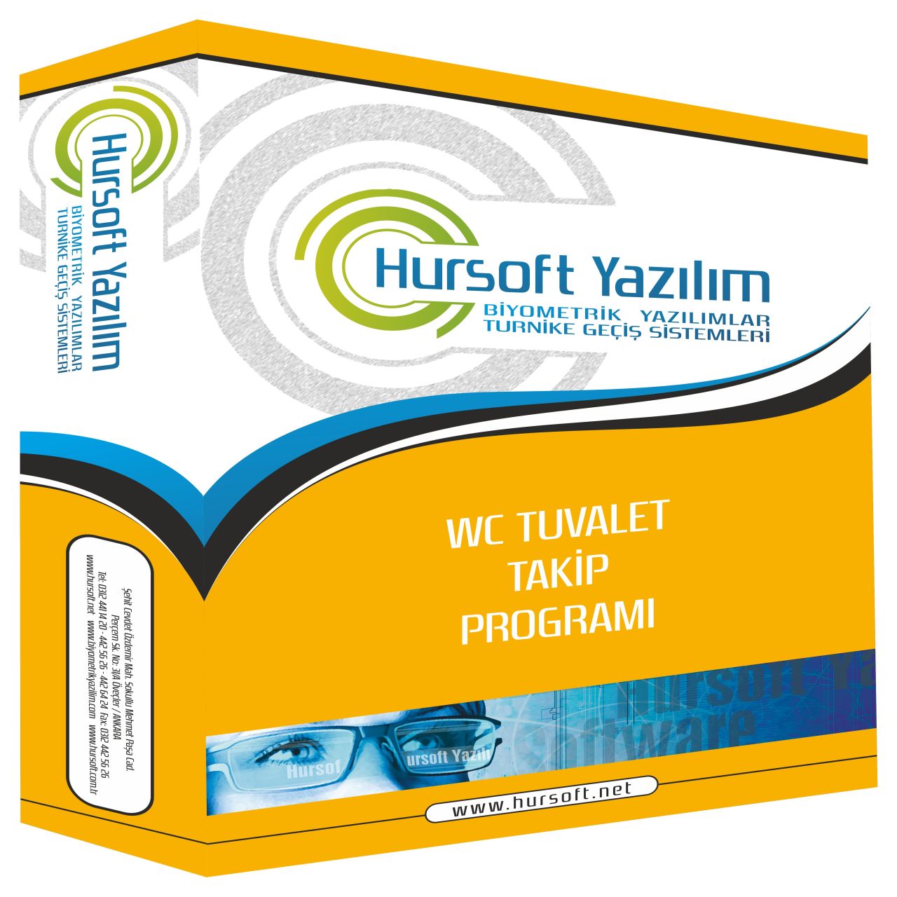 HURSOFT WC TUVALET TAKİP PROGRAMI ( PARMAK İZİ - KARTLI - YÜZ TANIMALI - TURNİKE GEÇİŞ SİSTEMLİ)