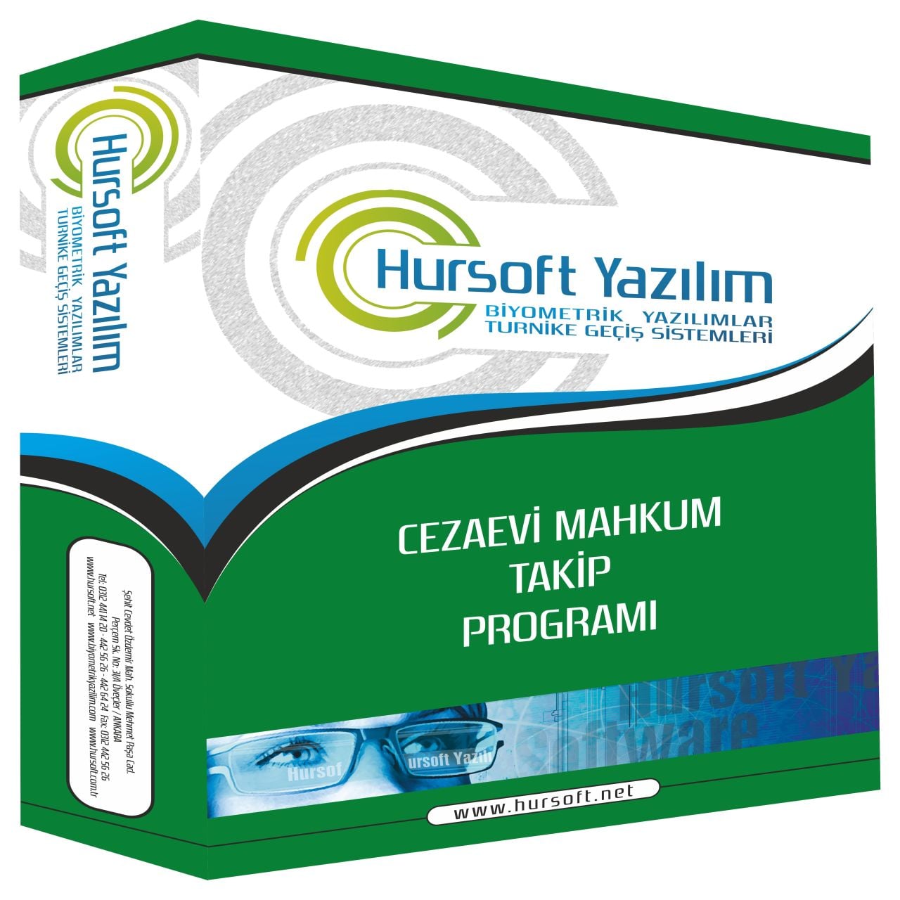 HURSOFT CEZAEVİ MAHKUM TAKİP PROGRAMI ( PARMAK İZİ - KARTLI - YÜZ TANIMALI - TURNİKE GEÇİŞ SİSTEMLİ)
