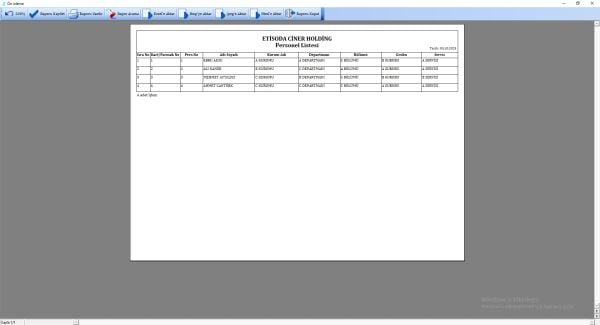 HURSOFT PERSONEL DEVAM KONTROL PROGRAMI ( SINIRSIZ PERSONEL KAYIT KAPASİTELİ )