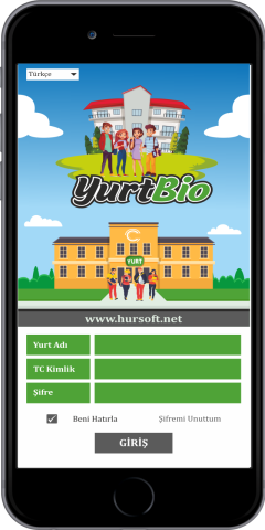 HURSOFT YURT ÖĞRENCİ TAKİP PROGRAMI ( PARMAK İZİ - KARTLI - YÜZ TANIMALI - TURNİKE GEÇİŞ SİSTEMLİ)