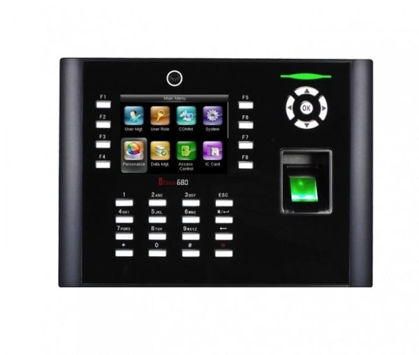 HURSOFT ICLOCK 680-MF PARMAK İZİ OKUYUCU (8000 PARMAK İZİ OKUMA ÖZELLİĞİ)