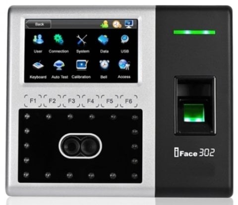 HURSOFT FACE302 YÜZ TANIMA SİSTEMLERİ CİHAZI (3000 YÜZ - 4000 PARMAK OKUMA ÖZELLİĞİ)