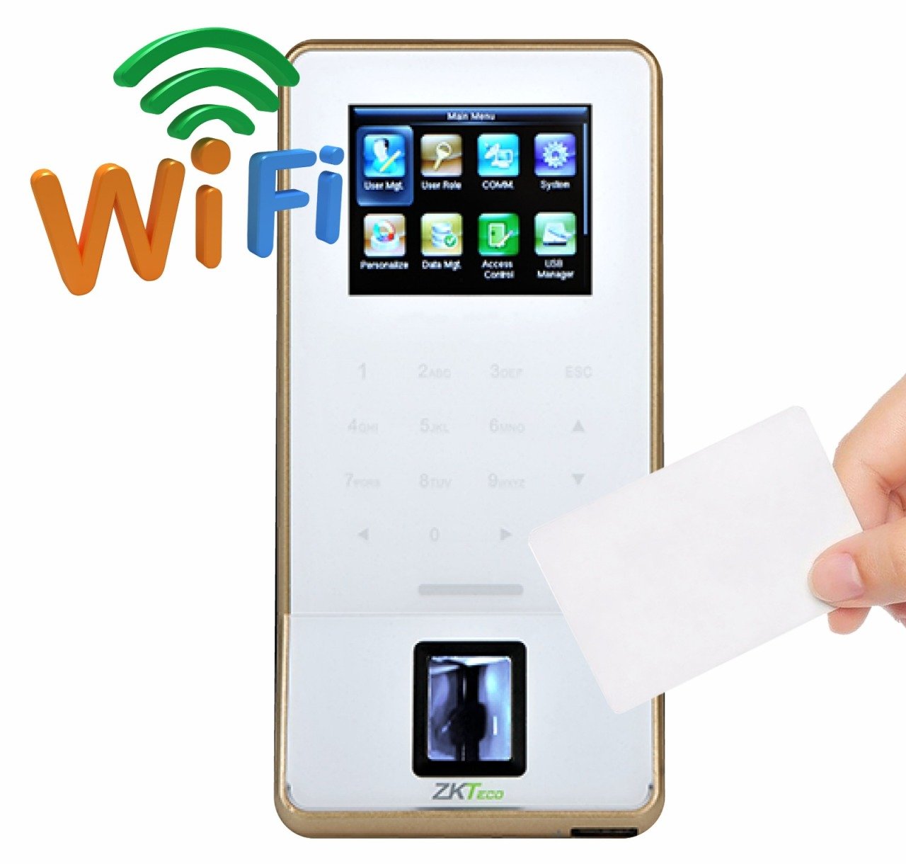 HURSOFT F22-ID PARMAK OKUYUCU (3000 PARMAK İZİ OKUMA ÖZELLİĞİ)