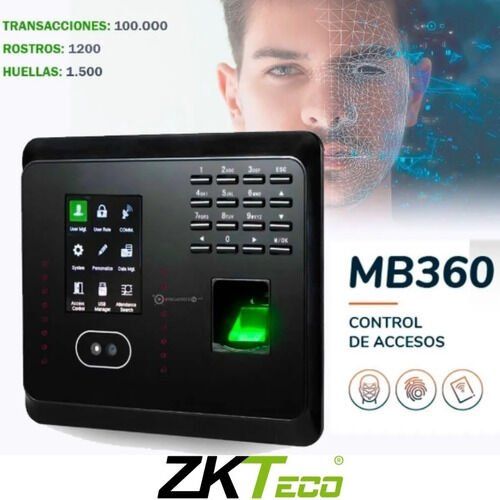 HURSOFT MB360-ID YÜZ TANIMA CİHAZI (1500 YÜZ - 2000 KART TANIMA ÖZELLİĞİ)