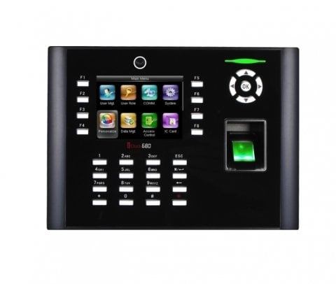 HURSOFT ICLOCK 680-ID PARMAK İZİ OKUYUCU SİSTEMLERİ (8000 PARMAK İZİ OKUMA ÖZELLİĞİ)