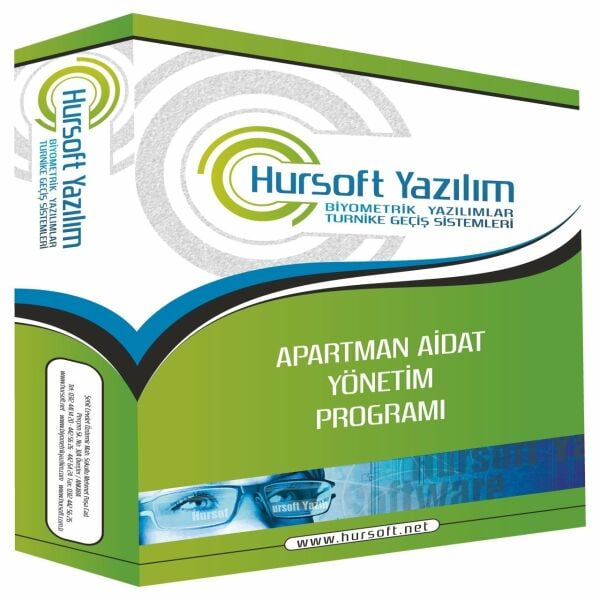 HURSOFT APARTMAN TAKİP PROGRAMI (300 DAİRE KAYIT KAPASİTELİ)