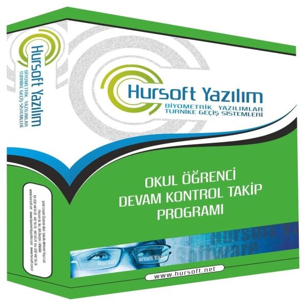 HURSOFT K50 PARMAK İZİ OKUYUCU + HURSOFT OKUL ÖĞRENCİ DEVAM KONTROL PROGRAMI