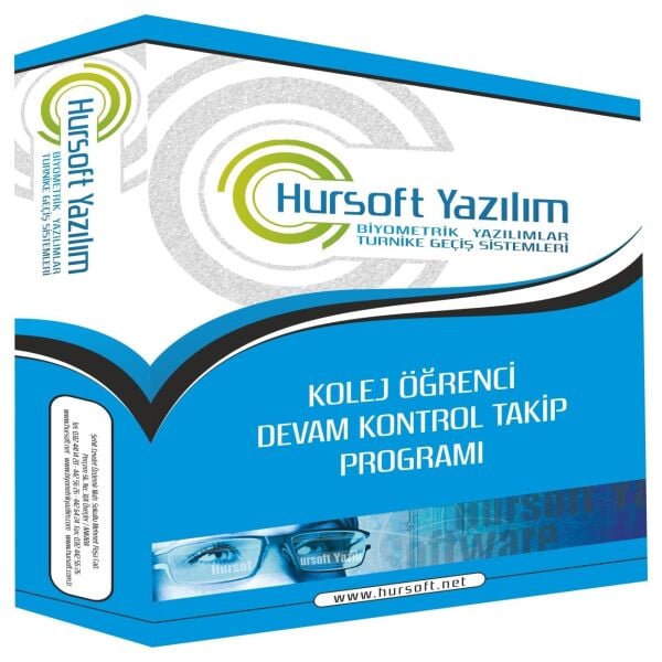 HURSOFT K50 PARMAK İZİ OKUYUCU + HURSOFT KOLEJ ÖĞRENCİ DEVAM KONTROL PROGRAMI