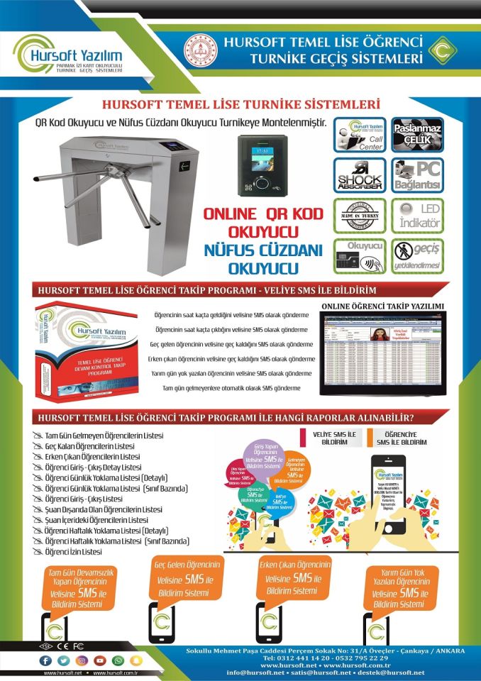 SPC1500 TCP/IP QR Kod ve Nüfus Cüzdanı Okuyuculu Cihaz