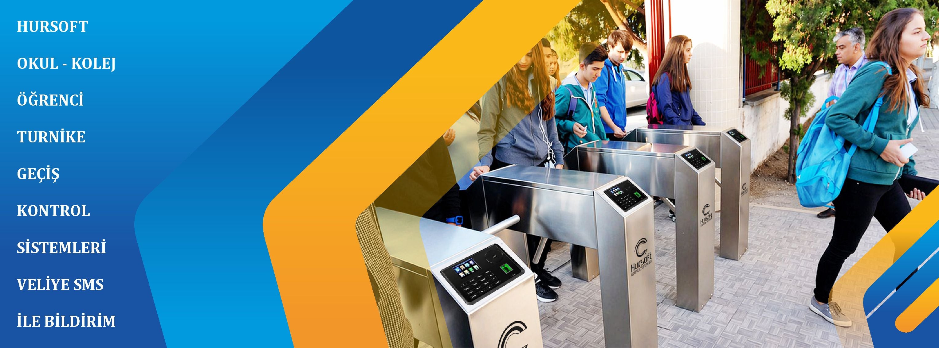 Hursoft Okul Öğrenci Turnike Sistemleri
