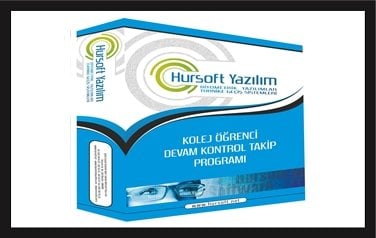 Hursoft Kolej Öğrenci Devam Takip Programı <br>Parmak İzi Kartlı Yüz Tanıma Turnike Geçiş Sistemli