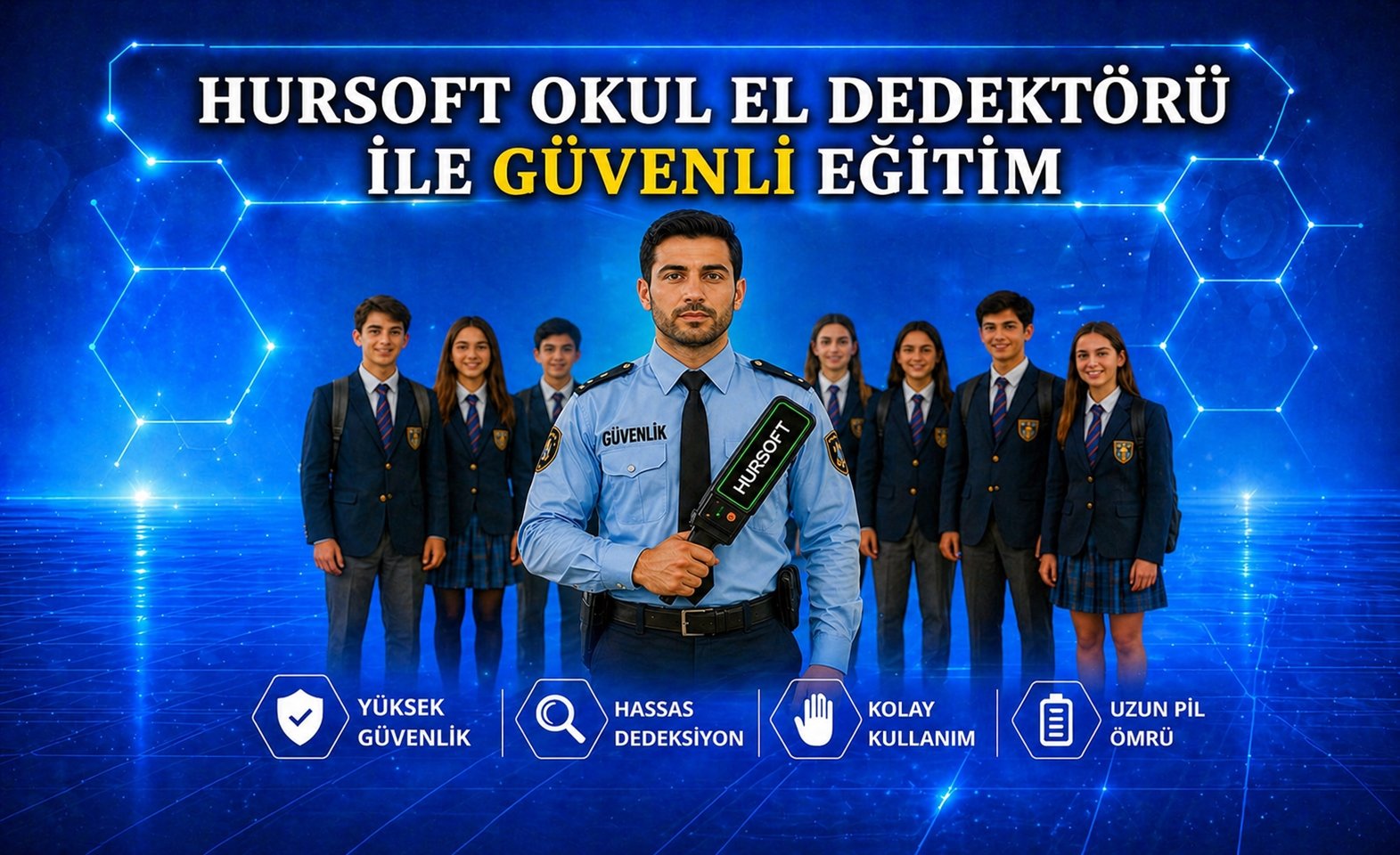 Hursoft Okul El Dedektörleri | Güvenli Eğitim