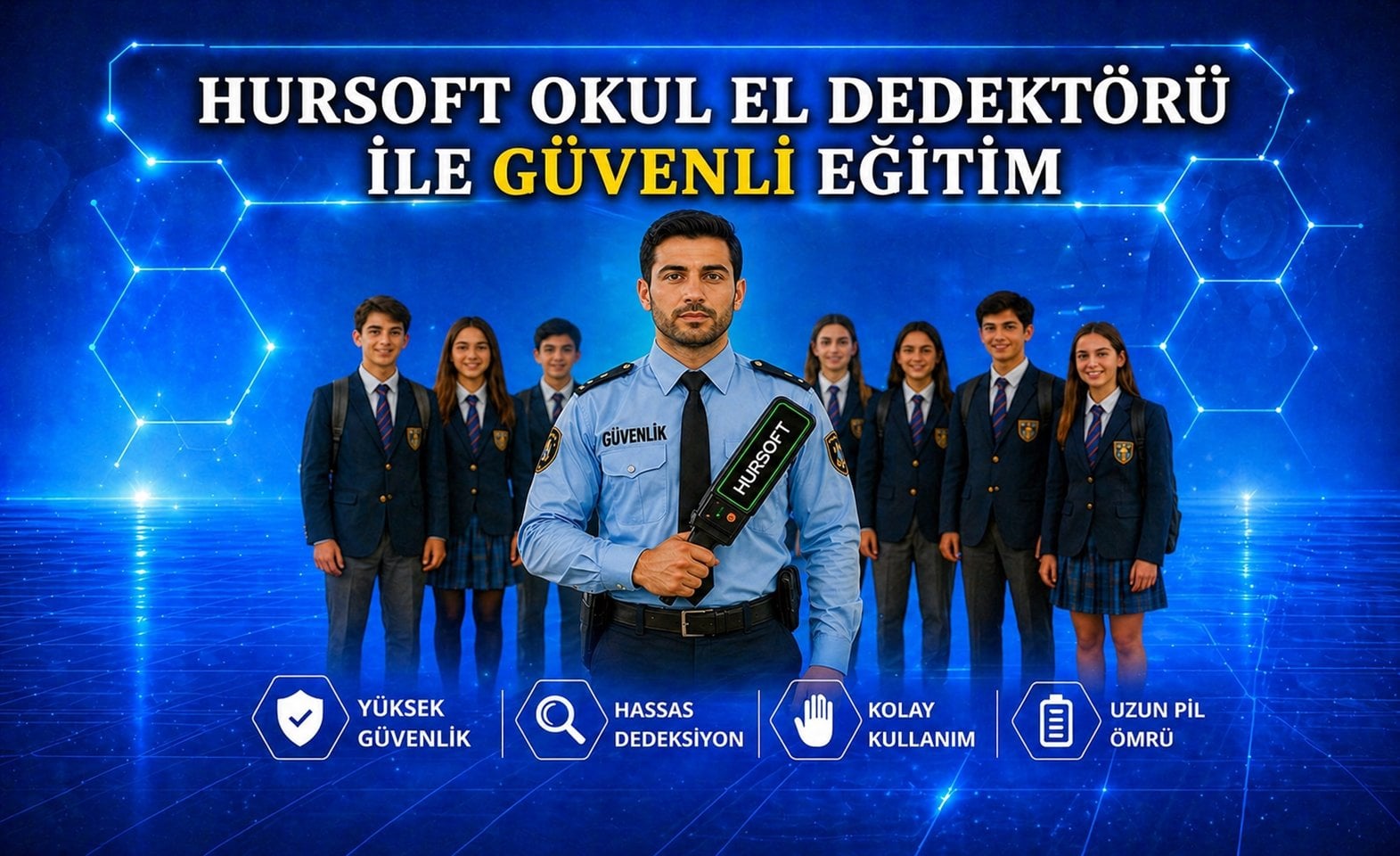 Hursoft Okul El Dedektörleri | Güvenli Eğitim