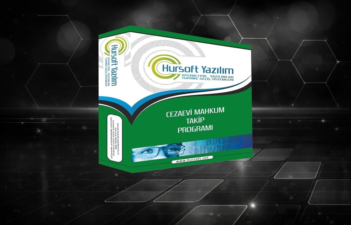Hursoft Cezaevi Mahkum Takip Programı <br> Parmak İzi Kartlı Yüz Tanımalı ve Turnike Geçiş Sistemli