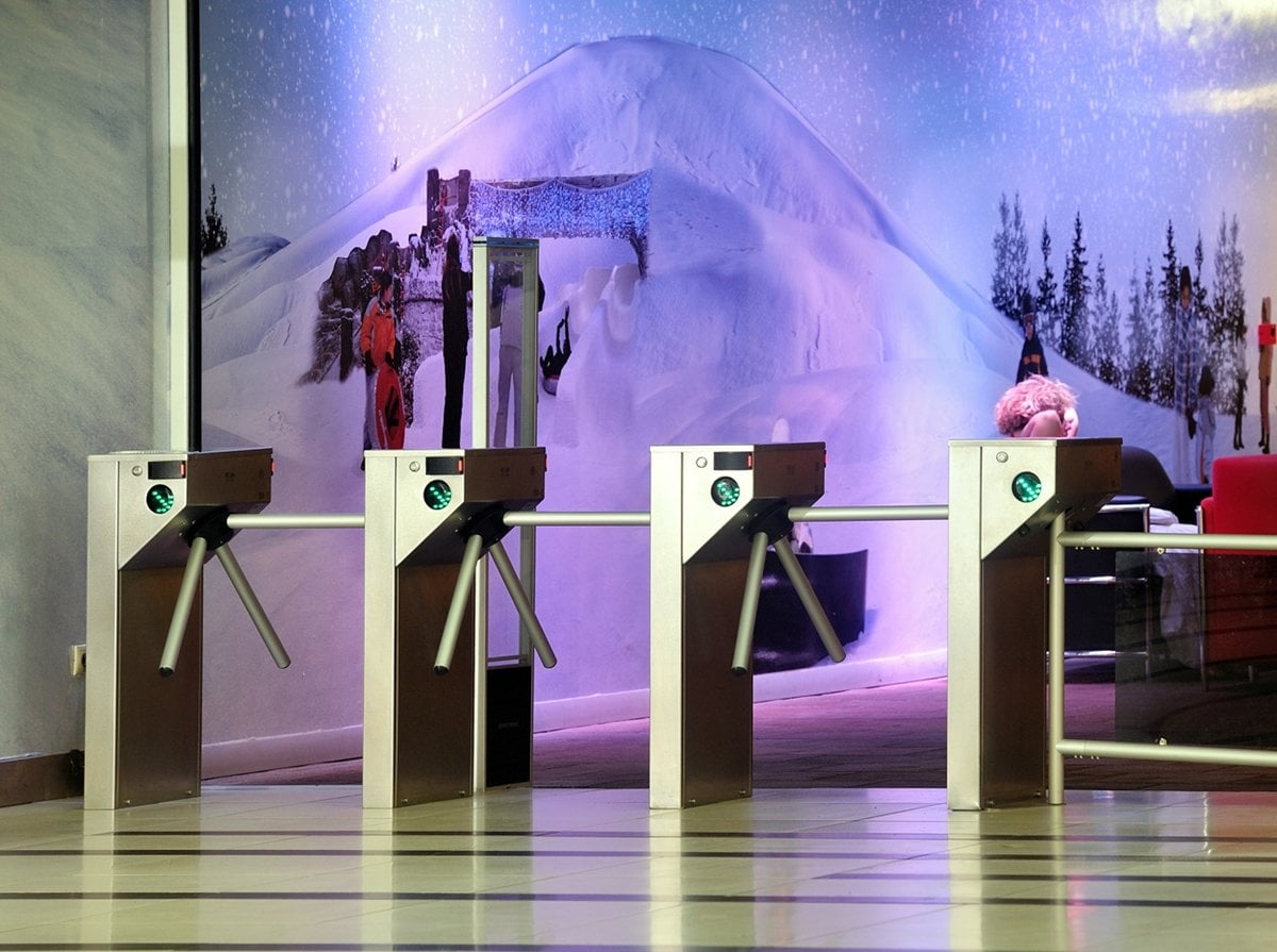 Hursoft Tek Ayaklı Turnike Sistemleri